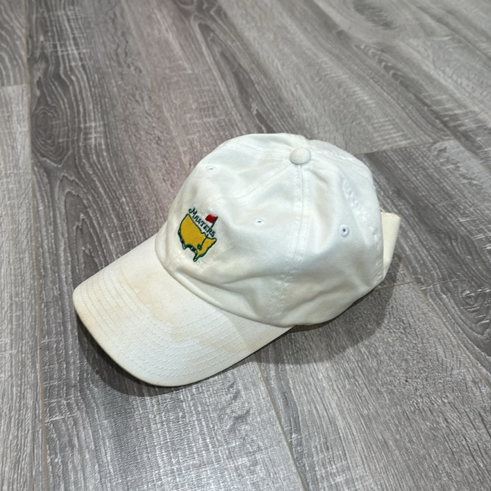 Masters‎ Golf Hat- White Baseball Cap - Picture 2 of 7